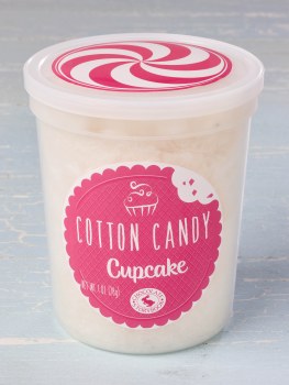 Chocolate Storybook Cotton Candy Cupcake