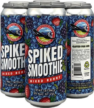 Connecticut Valley Spiked Smoothie Mixed Berry 4 Pack Cans