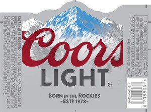 Coors Light 1/2 Barrel