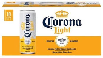 Corona Light 18 Pack Cans