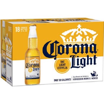 Corona Light 18 Pack Bottles