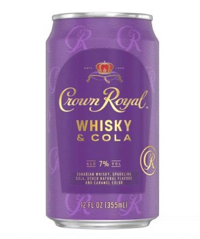 Crown Royal Whisky and Cola 12 0z