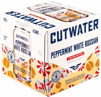 Cutwater Peppermint White Russian 4 Pack