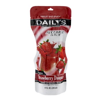 Dailys Pouches Strawberry Daquiri 10oz