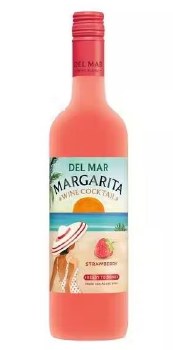 Del Mar Strawberry Margarita Wine Cocktail 750ml