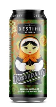 Destihl Dosvidanya BBA Russian Style Imperial Stout 16oz Can