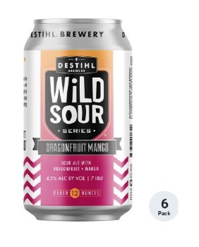 Destihl Wild Sour Dragonfruit Mango 6 Pack Cans