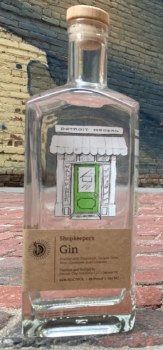 Detroit City Shopkeeper Gin 750ml