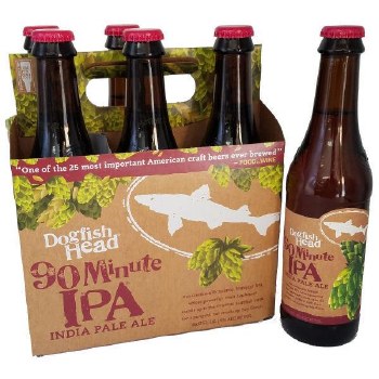 Dogfish 90 Minute IPA 6 Pack Bottles