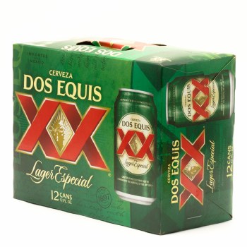 Dos XX Lager 12 Pack Cans