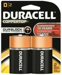 Duracell D 2Pack Battery