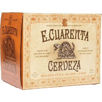 E Cuarenta Cerveza 6 Pack Cans