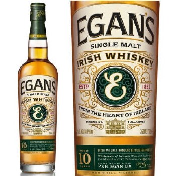Egans 10 Year Irish Whiskey 750ml