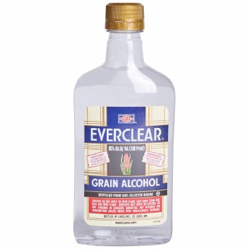 Everclear Grain Alcohol Plastic 375ml