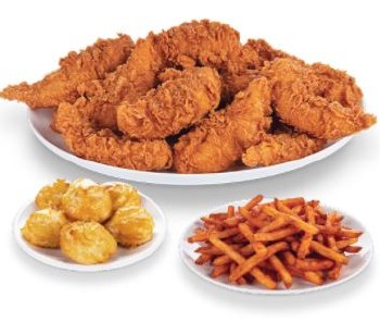 Family Cajun Tenders Combo Meal