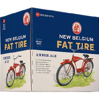 New Belgium Fat Tire 12 Pack Bottles
