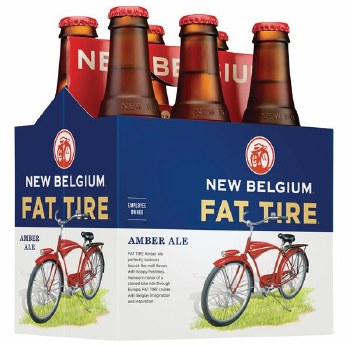 New Belgium Fat Tire 6 Pack Bottles