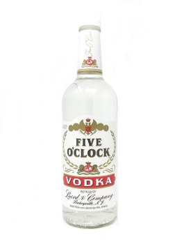 Five O Clock Vodka 750ml Plastic