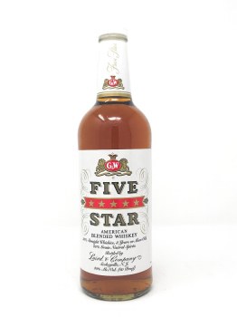 G & W Five Star 750ml