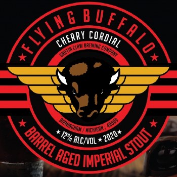 Griffin Claw Flying Buffalo Cherry Cordial 16oz Can