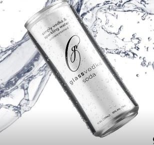 Glass Vodka Soda Original 4 Pack Cans