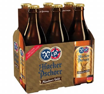Hackerpschorr Munich Gold 6 Pack Bottles
