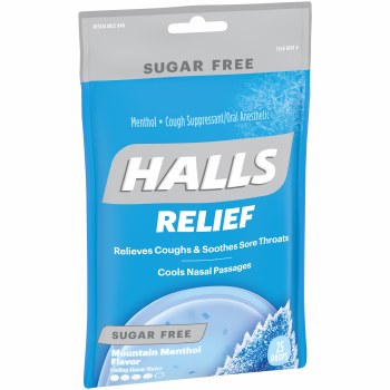 Halls Sugar Free Menthol 25 Drops