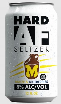Hard AF Maize & Blueberries Hard Seltzer 6 Pack Cans