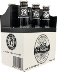 Harviestoun Old Engine Oil Black Ale 6 Pack Bottles