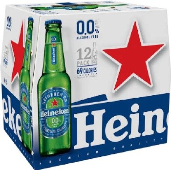 Heineken Non Alcoholic 12 Pack Bottles