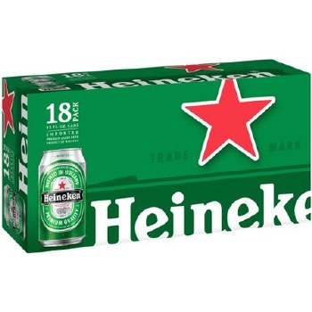 Heineken 18 Pack Cans