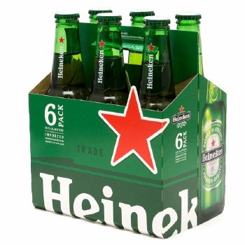 Heineken 6 Pack Bottles