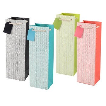 Herringbone Wine Bag