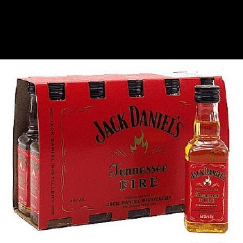 Jack Daniels Tennessee Fire 50ml 10 Pack