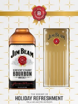 Jim Beam Gift Set 750ml
