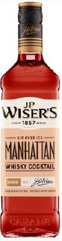 JP Wisers Manhattan Whisky Cocktail 750ml