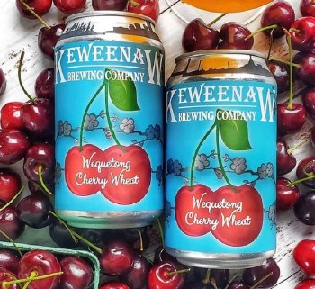 Keewenau Brewing Company Cherry Wheat 6 Pack Cans