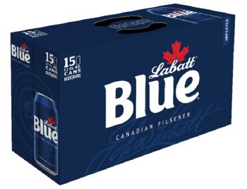 Labatt Blue 15 Pack Cans