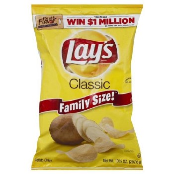 Lay's Classic Potato Chips, 8 oz