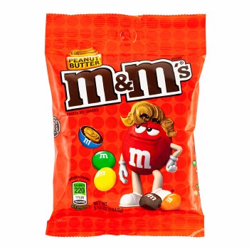 M&M Peanut Butter Peg Bag 5oz
