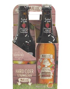 Maeloc Strawberry Cider 4 Pack Bottles