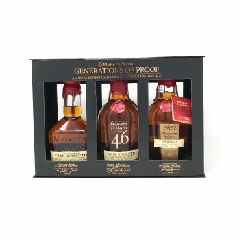 Makers Mark Generations Of Proof 3x375ml