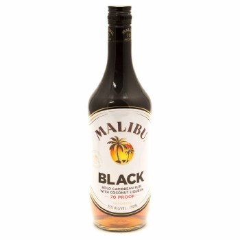 Malibu Black Rum 750ml
