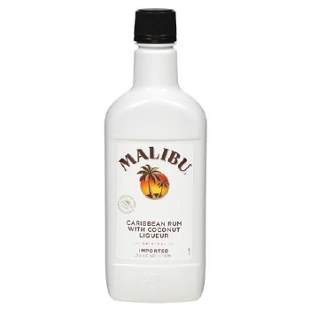 Malibu Coconut Rum 750 Plastic