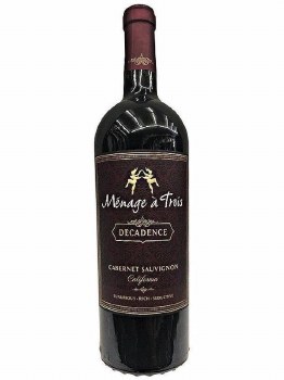 Menage A Trois Decadence Cabernet Sauvignon 750ml
