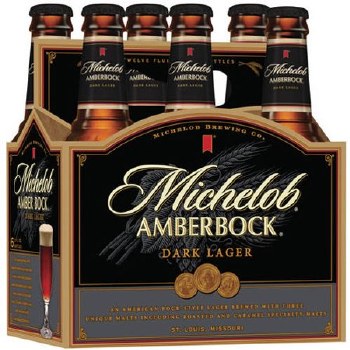 Michelob Amber Dark Lager 6 Pack Bottles