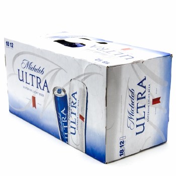 Michelob Ultra 18 Pack Cans