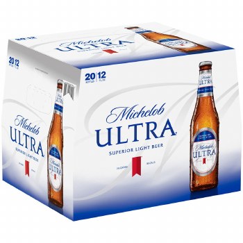 Michelob Ultra 20 Pack Bottles