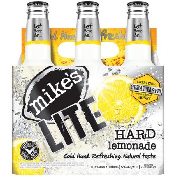 Mikes Hard Lite 6 Pack Bottles