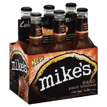 Mikes Hard Peach Lemonade 6 Pack Bottles